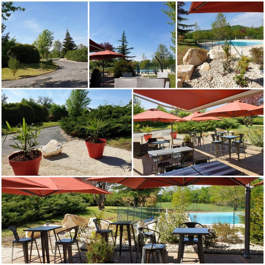Cressensac-Sarrazac Logis Hotel Auberge De Cartassac מראה חיצוני תמונה